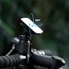 Bike Handlebar Computer Holder 360 Rotation Bike Taillight Bracket for Garmin