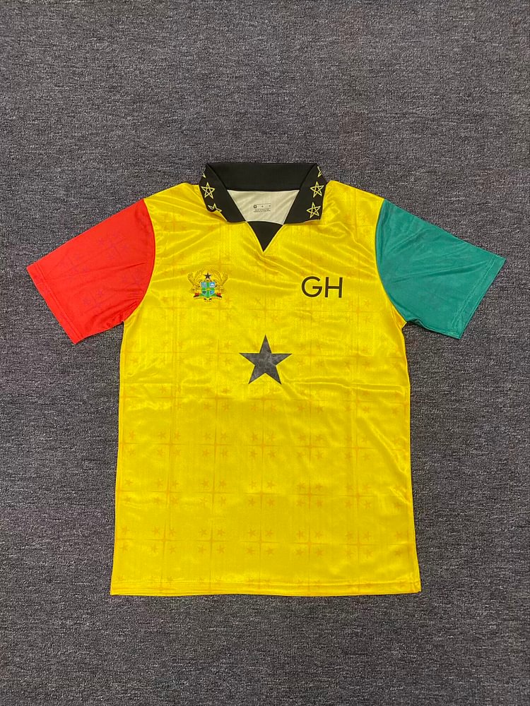 2026-27 Ghana Training Kit Yellow Jersey - Fan Version