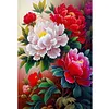 Peony - 9CT Partial Beaded Cross Stitch Kit(50x71cm)