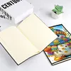 (US Local)50-Page A5 Snowman Diamond Painting Notebook for Adult Holiday Birthday Gift