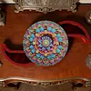 DIY Wooden Diamond Art Painting Storage Box Kit with Rotate Lid Diamond Art Painting Holder Box for Adults Beginners Home Office Decor