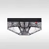 Men's Sexy Leopard Print U-Shaped Pouch Boxer Briefs