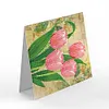 8pcs/set  DIY Postcards Flower Diamond Painting Greeting Card Includes Envelope