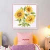 Sunflower - 9CT Partial Beaded Cross Stitch Kit(19x19cm)