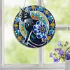 Diamond Painting Acrylic Single-Sided Drill Cat Pendant Window Hanging Ornament