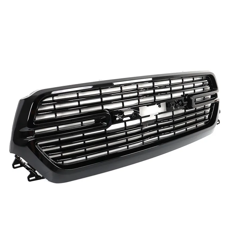 SEBLAFF Front Grille Black Mesh Upper Grill Replacement for 2019 2020 2021 2022 Ram 1500