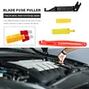 4Pcs Automobile Fuse Clip Blade Fuse Remover Auto Fuse Plier for Car Fuse Holder