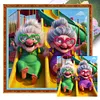 (Multi-Style) Old Couple-11CT Stamped Cross Stitch 40*40cm/15.75*15.75in