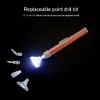 Rechargeable Lighting Point Drill Pen with 5 Head DIY Diamond Painting Tool