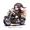 【Limited Stock Sale】DIY Girl Riding Motorcycle-Diamond Painting Ornaments（Single-Sided)