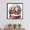 5D DIY Full Round Drill Diamond Painting Santa Claus Crystal Ball Home Decor