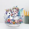 Acrylic White Horse Elf - 5D DIY Craft Ornament