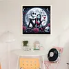 Jack and Sally Under the Moonlight - 11CT Stamped Cross Stitch - 40*40cm