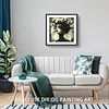 (US Local)Paint By Numbers Kit On Canvas DIY Oil Art Girl Picture Home Wall Decor40x40cm