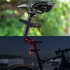 LED Bicycle Tail Light, Photon Bicycle Light Tail Light, Photon Drop Bicycle Light, Bicycle Tail Light Rechargeable USB Bicycle Rear Cycling Light for Any Type of Seat Post