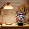 Acrylic Girl Skull Double Sided - 5D DIY Craft Lamp