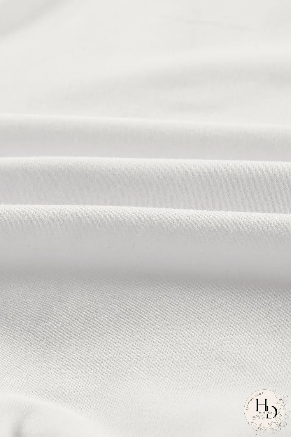 Cozy White Ribbed Pullover with Quarter-Zip Detail