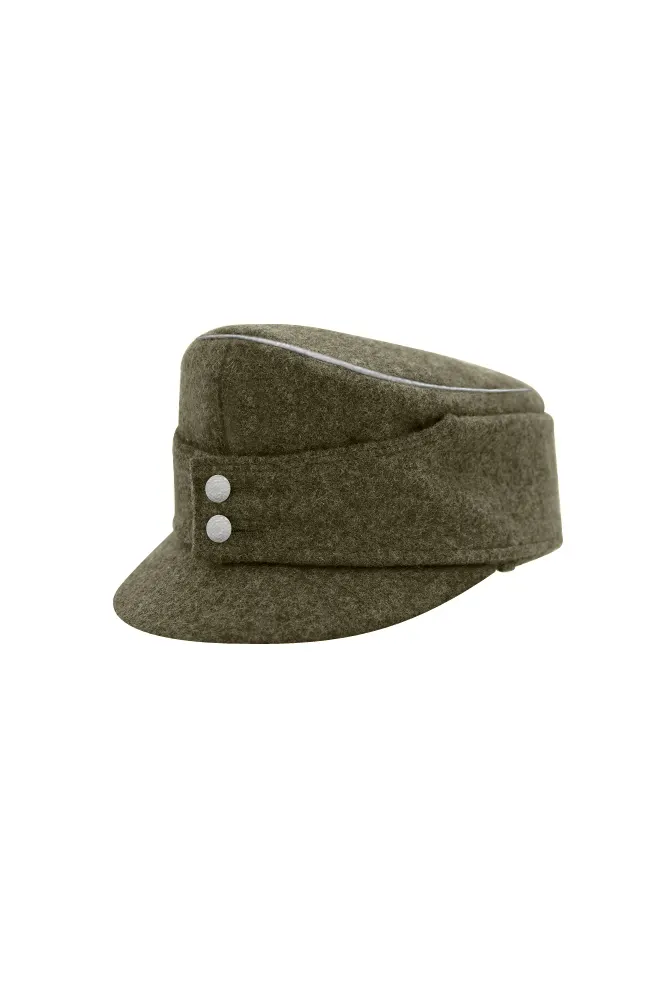   Gebirgsjager Bergm&uuml;tze Brown Grey Wool Field Cap German-Uniform