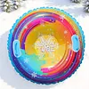 Inflatable Snow Tube Thickened Heavy Duty Snow Tube Sled with Handles for Adults
