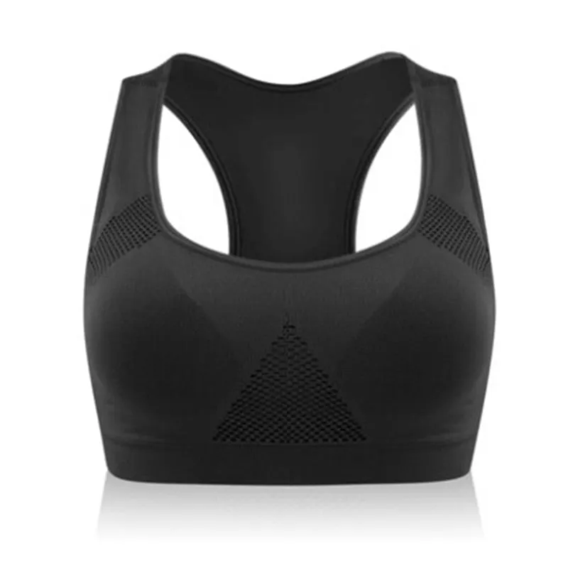 VEAMORS Absorb Sweat Seamless Sports Bras, Women Wirefree Padded Yoga Bra Underwear ,Athletic Vest Fitness Running Tank Tops