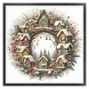 Wreath-14CT Counted Cross Stitch Kit(40x40cm)