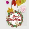 DIY Christmas Wreath Art Acylic Crystal Rhinestone Hanging Craft Kits