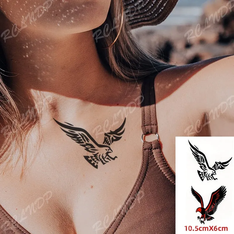 Waterproof Temporary Tattoo Sticker Body Art Love Wave Heartbeat Line Small Size Fake Tatto Flash Tatoo for Girl Women