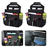 Car Seat Organiser with Separate Pocket Seat Storage Backpack Hanging Briefcase