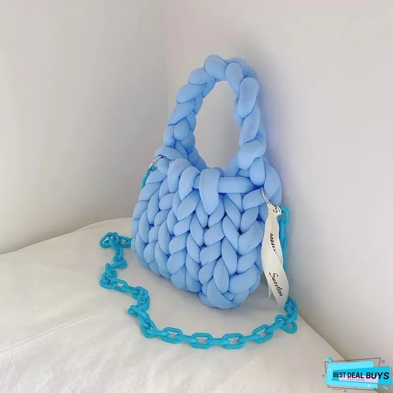 Chunky Knit Bag