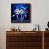 Luminous Flowers-Full Round Diamond Painting