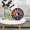 Yin Yang Lotus Acrylic DIY Diamond Painting Clock Kit Diamond Art Clock