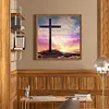 Cross-Paint by Numbers Acrylic Painting 20*20cm