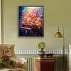 (US Local)Paint By Numbers Kit On Canvas DIY Oil Art Flower Picture Home Wall Decor40x50cm