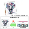 Diamond Painting-DIY Crystal Rhinestone Elephant
