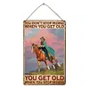 Cowboy - Wooden Signs - 20*30cm