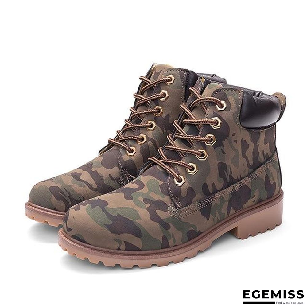 Autumn Early Winter Shoes Women Flat Heel Boots Fashion Keep warm Women's Boots Brand Woman Ankle Botas | EGEMISS