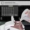 Handheld Steam Cleaner, Sterilization And Mite Removal, Portable Strong Decontamination, Handheld High Temperature And High Pressure Cleaning Mite Remover, Continuous Steam, 120℃, Suitable For Furniture, Sofas, Grout, Tiles