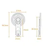 Magnetic Decompression Ring Buckle Mobile Phone Holder 360&deg; Rotation Silicone Zinc Alloy Ultra-Thin Magnetic Mobile Phone Holder