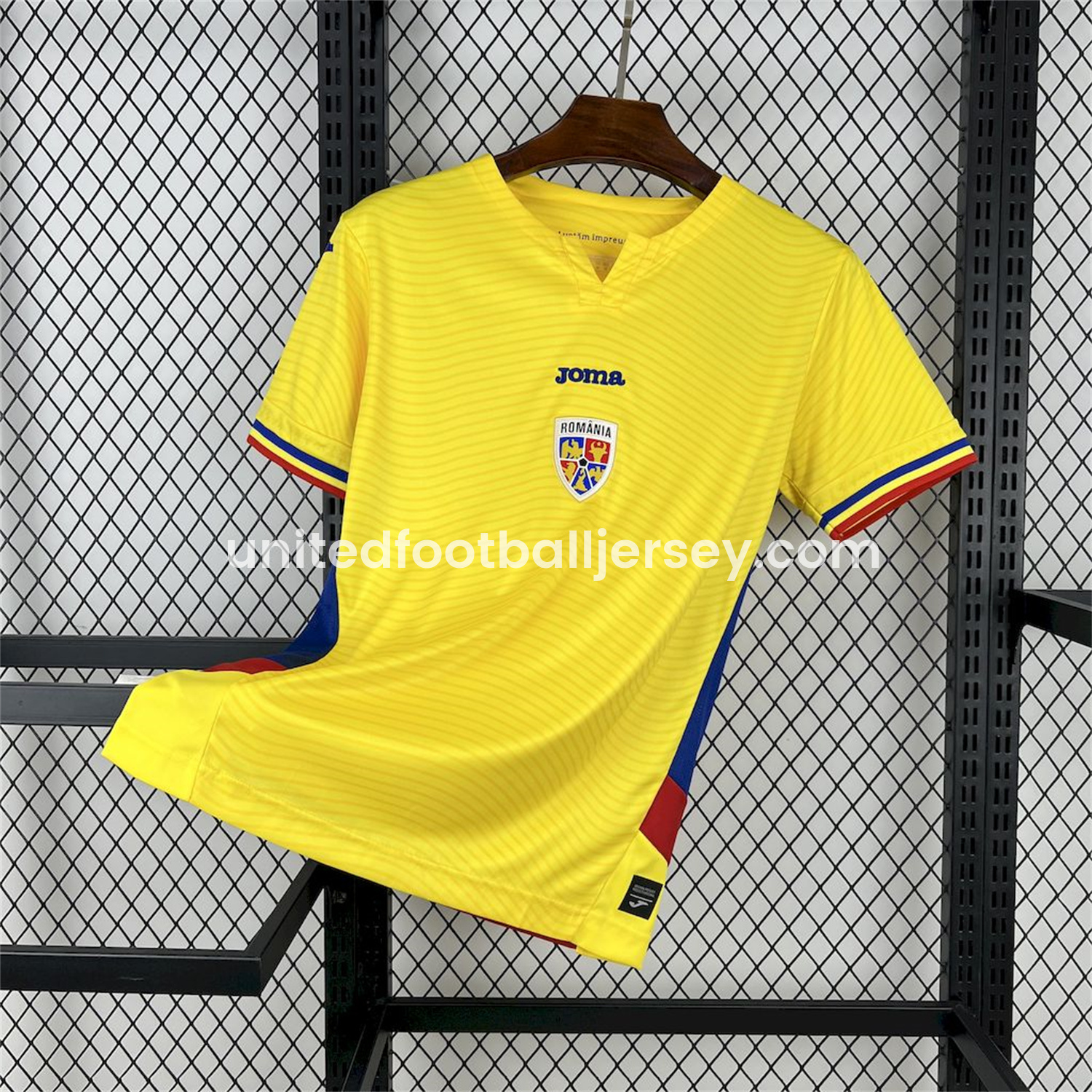 Romania 2025-26 Home Jersey - Fans Version