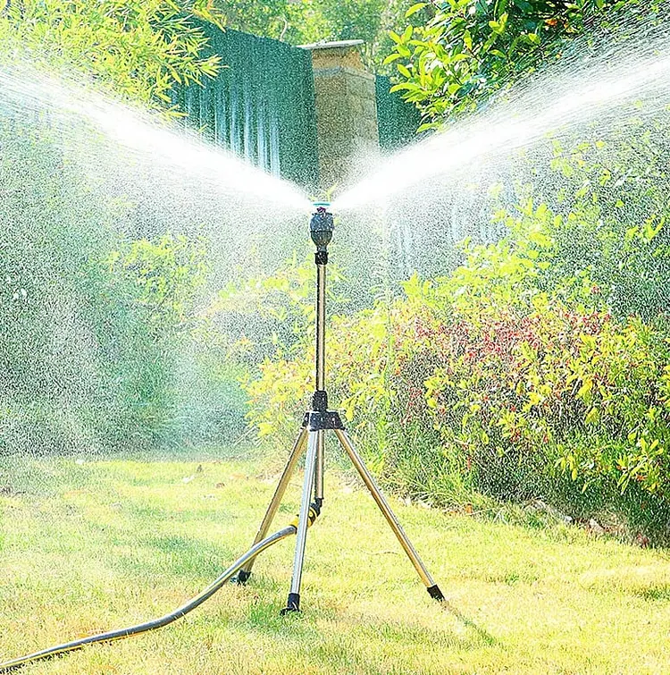 💦💦best rotating tripod sprinkler