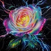 Rose-11CT Stamped Cross Stitch 40*40cm/15.75*15.75in