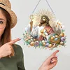 >SALE<Acrylic Jesus Easter Egg Single-Sided 5D DIY Diamond Painting Hanging Pendant