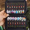 16Pcs Metal Spoon Spinner Fishing Lure Spoonbait Crankbaits for Bass Pike Trout