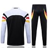 Joyfball 2024/2025 Germany Half-Pull Training Suit White Football Shirt 1:1 Thai Quality