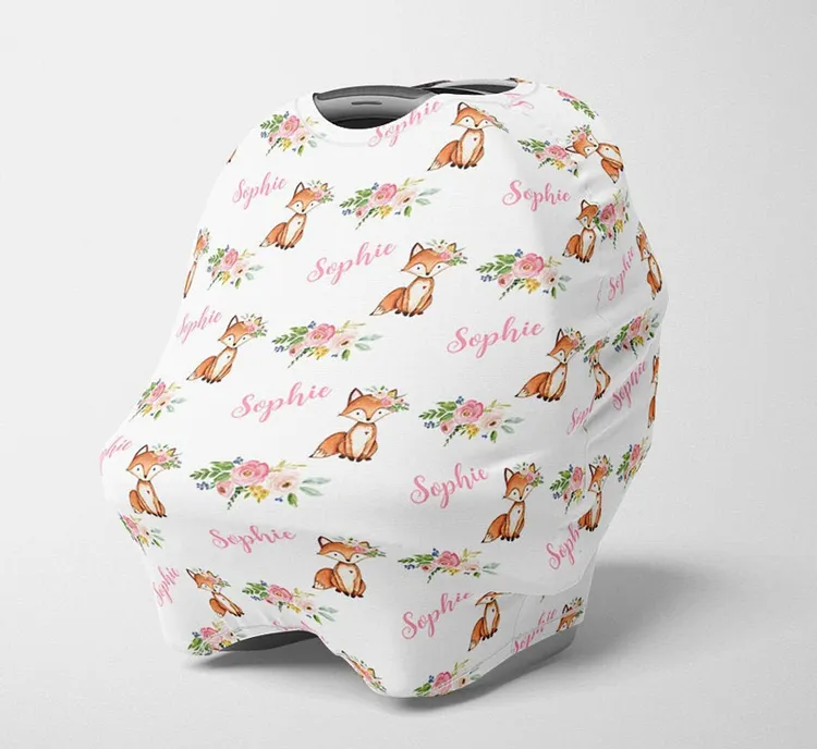 Personalized Baby Car Seat Canopy| Canopyl89