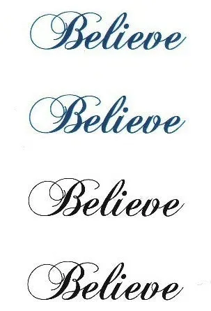 Waterproof Temporary Tattoo Sticker heartbeat wave French it is the life English letter women's tatto flash tatoo fake tattoos