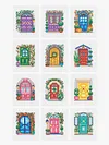 12pcs Mini Square Diamond Painting-Doors