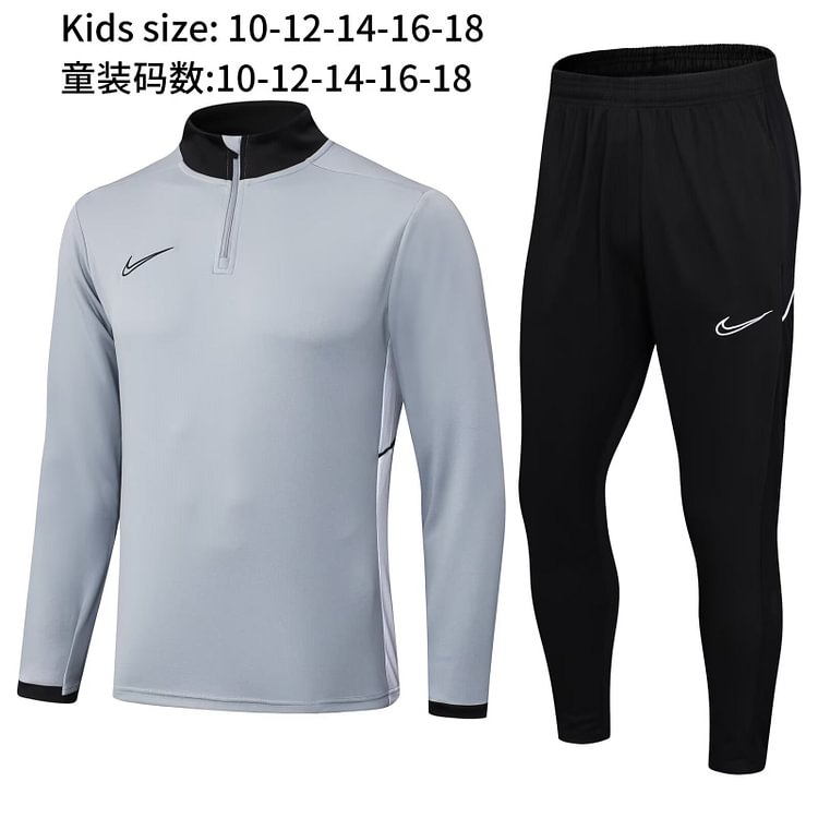2025-26 Nike Grey Suit - Kids' Version