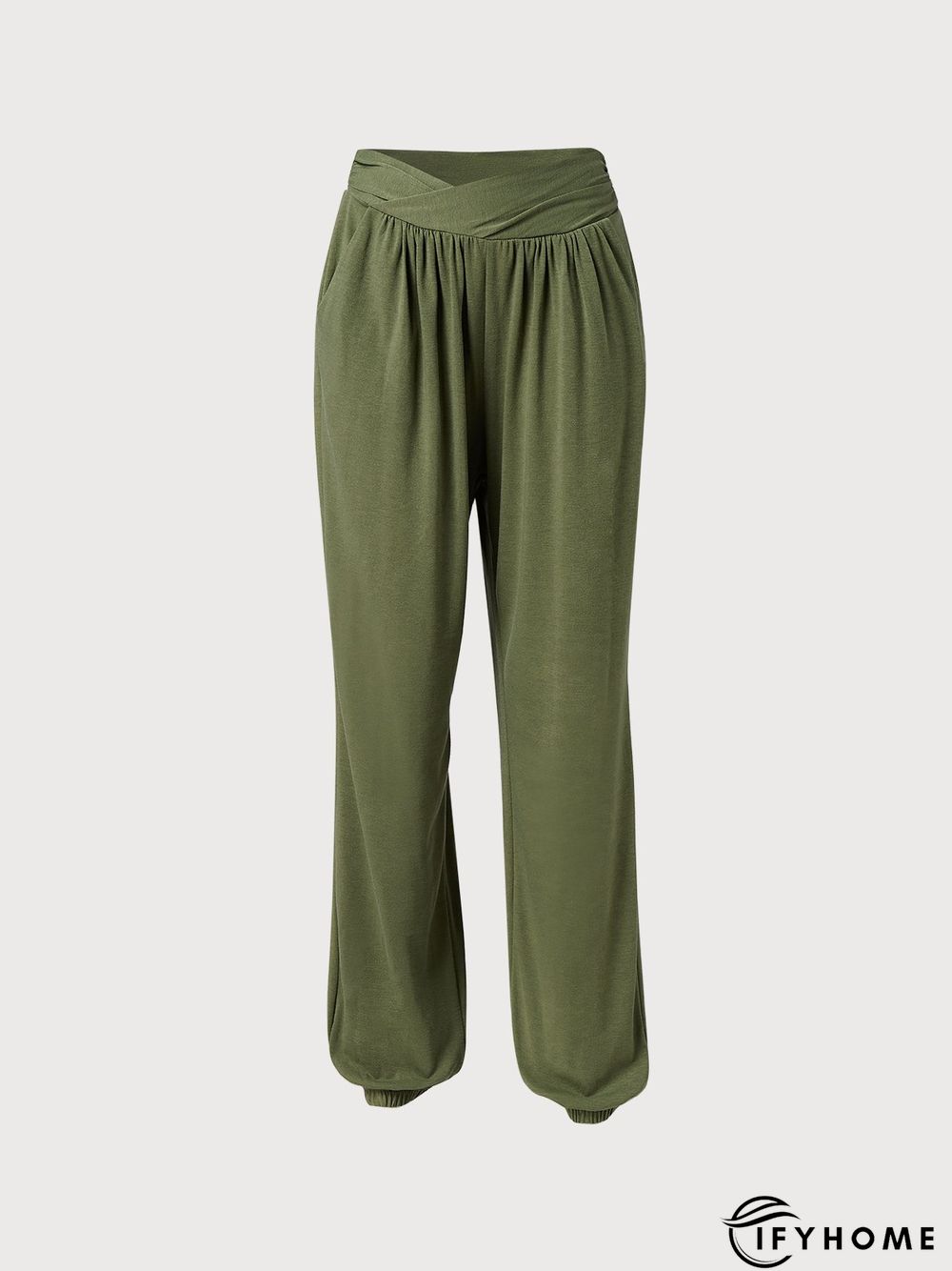 Loosen Plain Casual Pants | IFYHOME