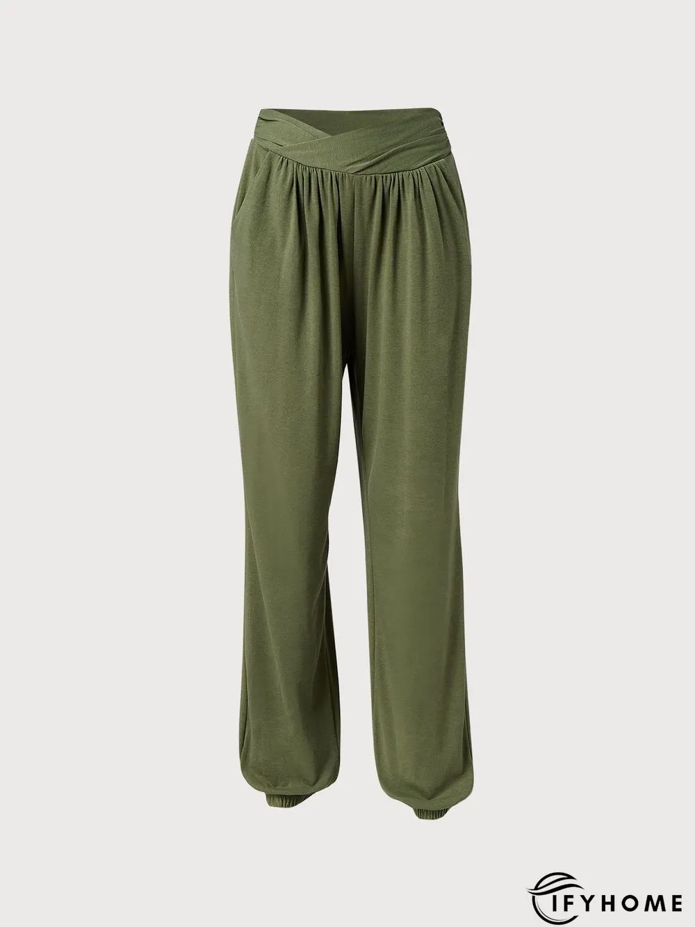 Loosen Plain Casual Pants | IFYHOME